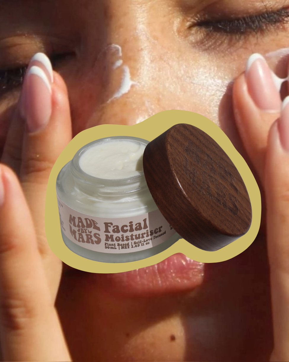 Natural Facial Moisturiser - Hydrating, Vegan Face Cream