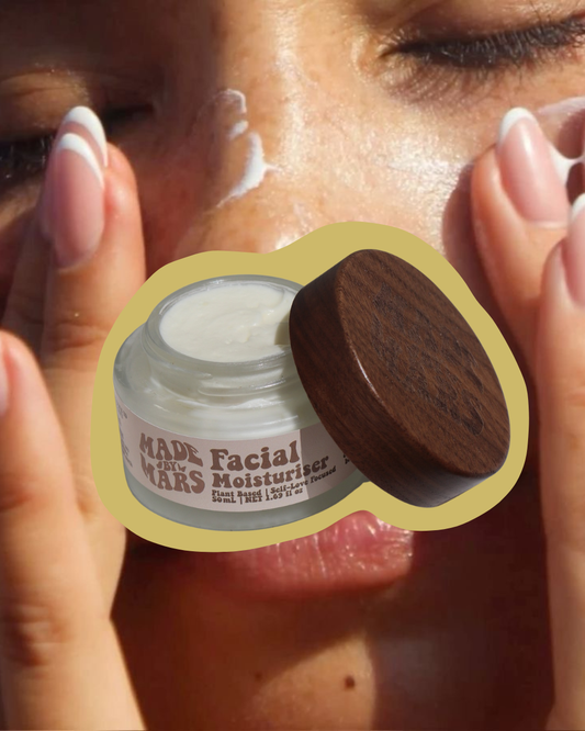 Natural Facial Moisturiser - Hydrating, Vegan Face Cream