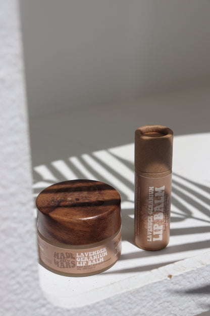 Vegan Lip Balm - Lavender & Geranium