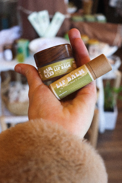 Vegan Lip Balm - Coconut & Lime