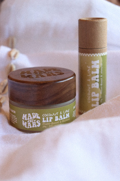 Vegan Lip Balm - Coconut & Lime